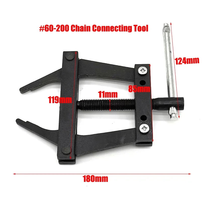 Motorcycle Bicycle Car Chain Connecting Tool Roller Chain Puller Holder Tools #60-200