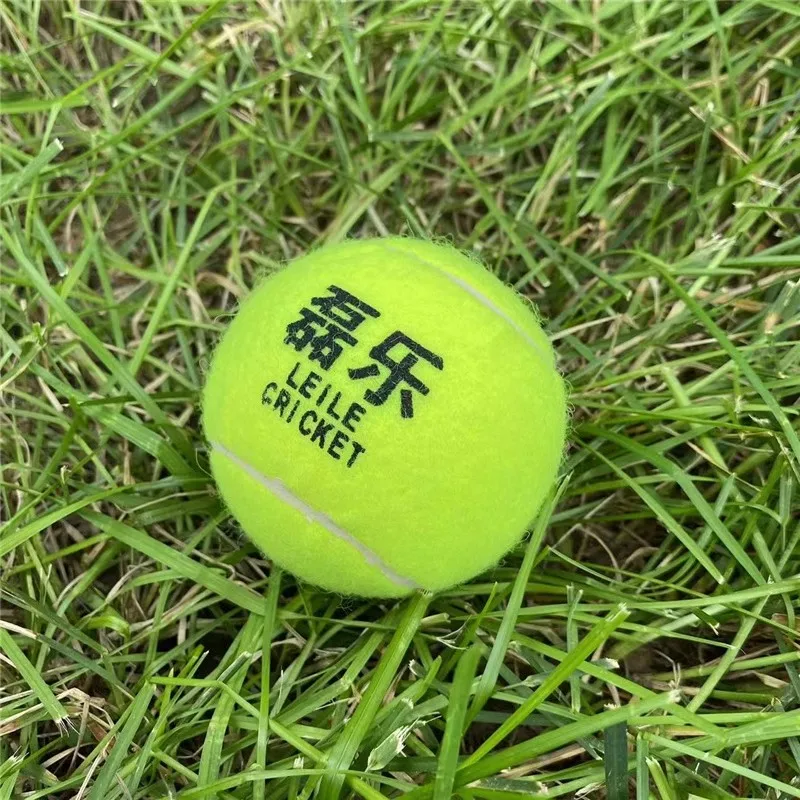 6 Pcs Cricket Tennis Ball High Elastic Rubber Inner Villi 7 cm Diameter Indoor And Outdoor Ball