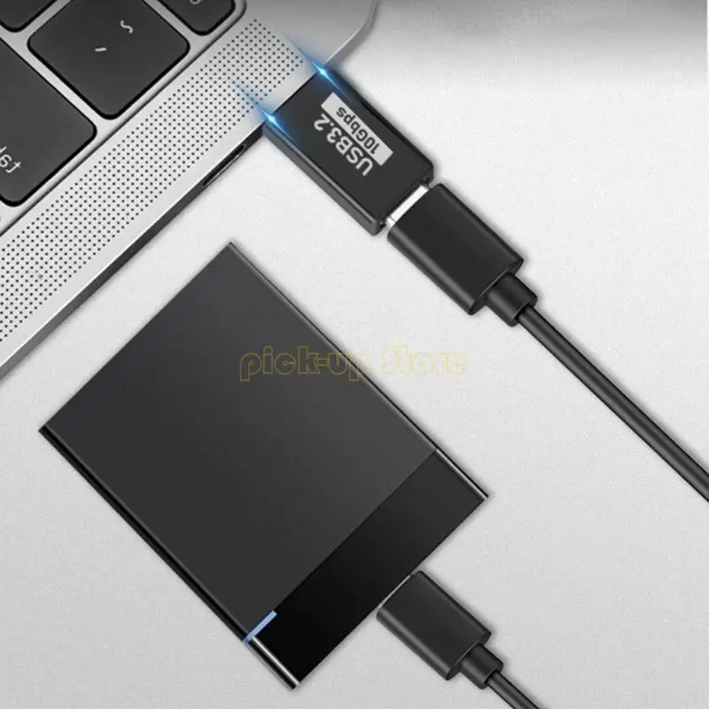Q5WA USB -USB C Adapter Женщины -соединители для быстрой передачи данных до 10 Гбит / с.