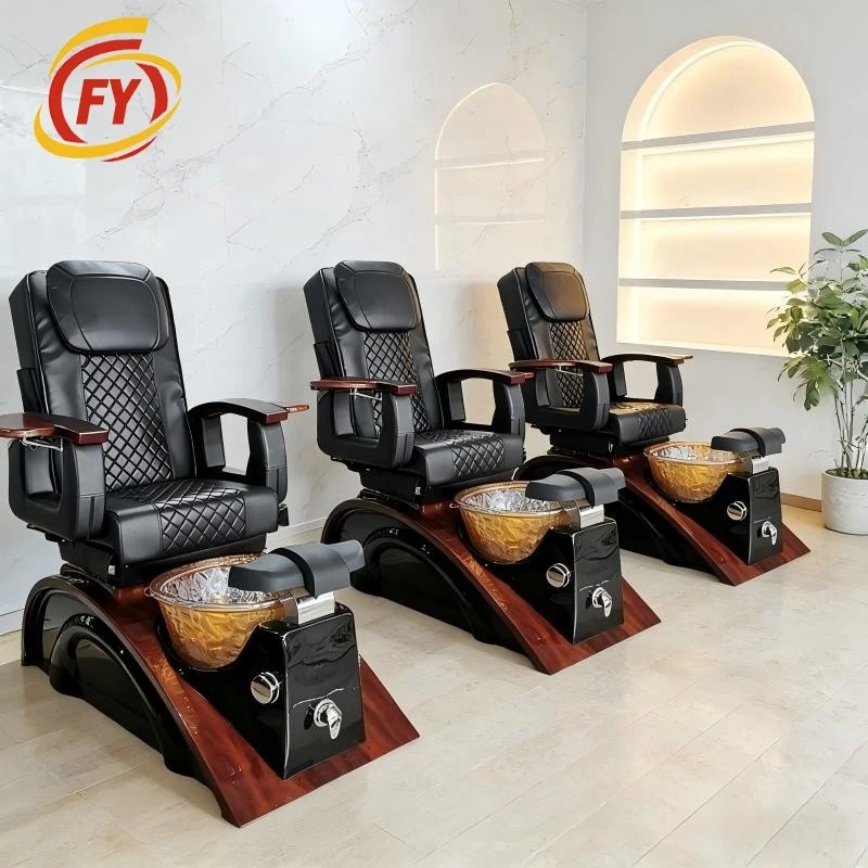 

Многофункциональное кресло-кушетка для маникюра и педикюра с массажем и спинкой для салонов красоты и спа-центров