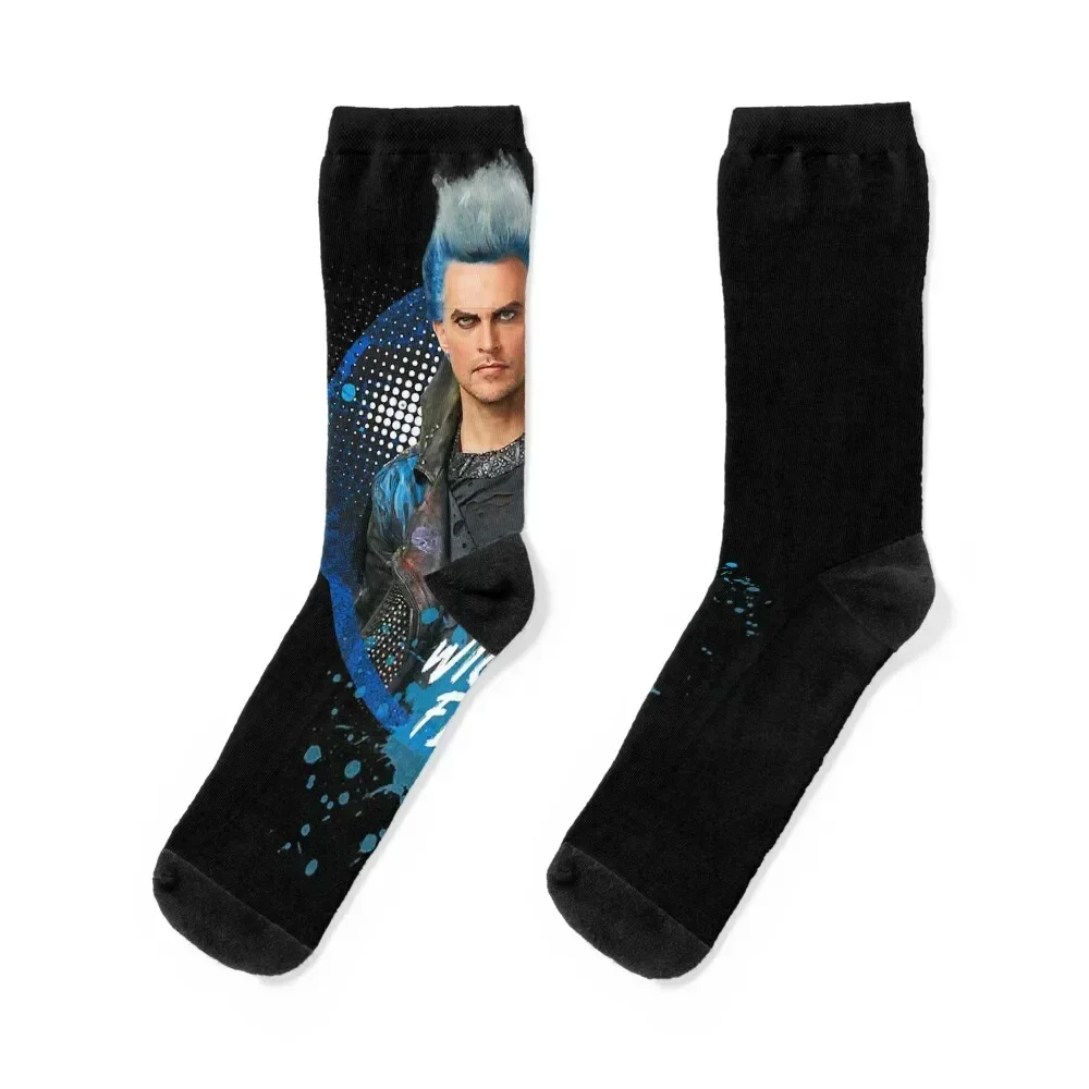 

Descendants 3 Hades Wickedly Fierce T-Shirt Socks aesthetic sports and leisure Socks For Girls Men's