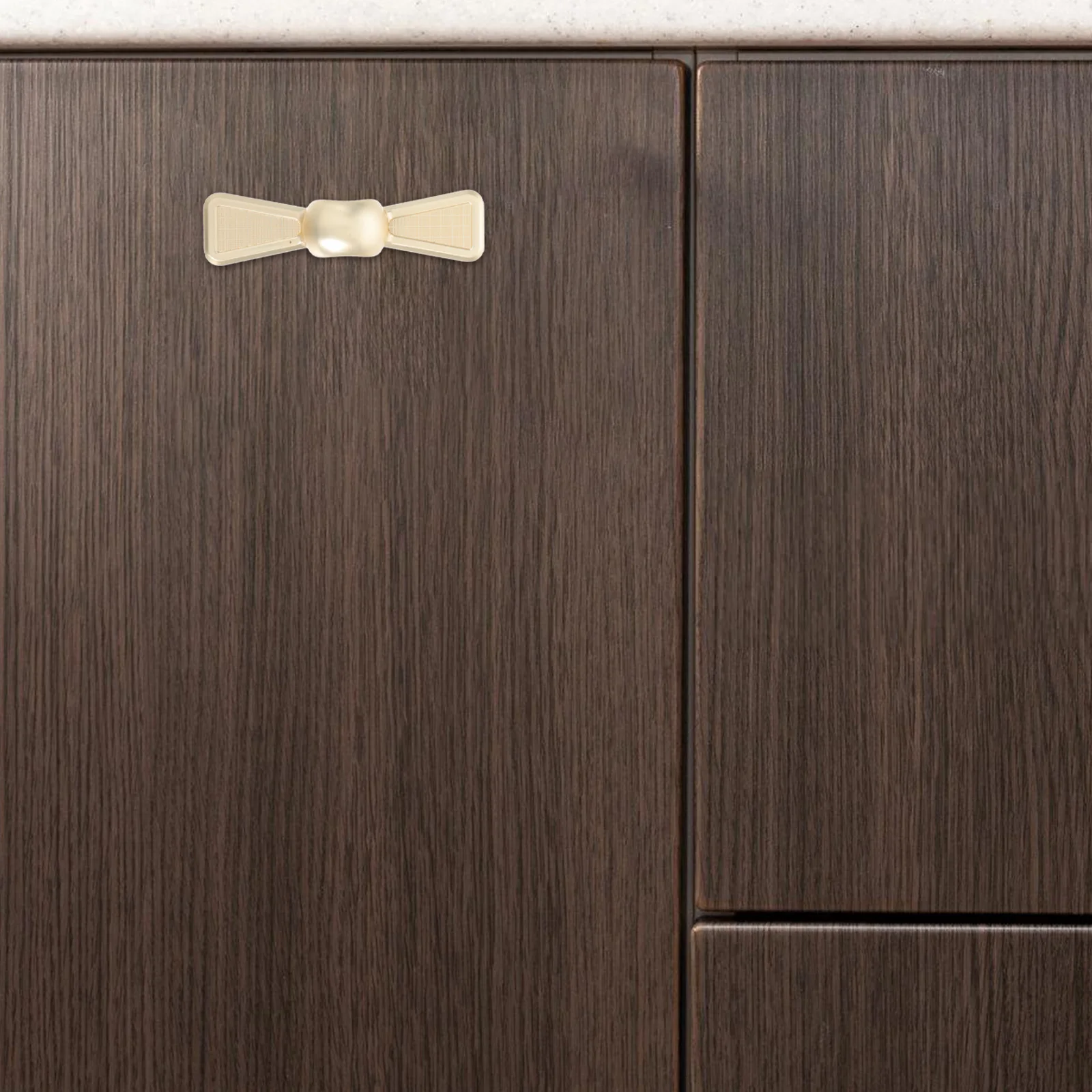 

Bow Shape Cabinet Knobs Elegant Bowknot Handles for Dresser Drawers Kids Girls Bedroom Wardrobe Decorative Gold Hardware Pull