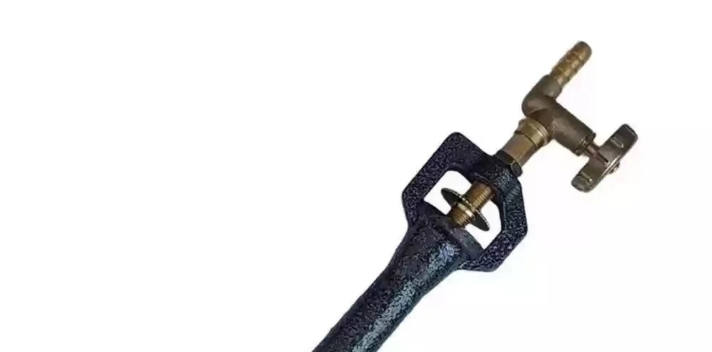 Metal Smelting Furnace Supporting Equipment, Stainless Steel High‑Temperature Burner Torch Tool, Practical Melting Device