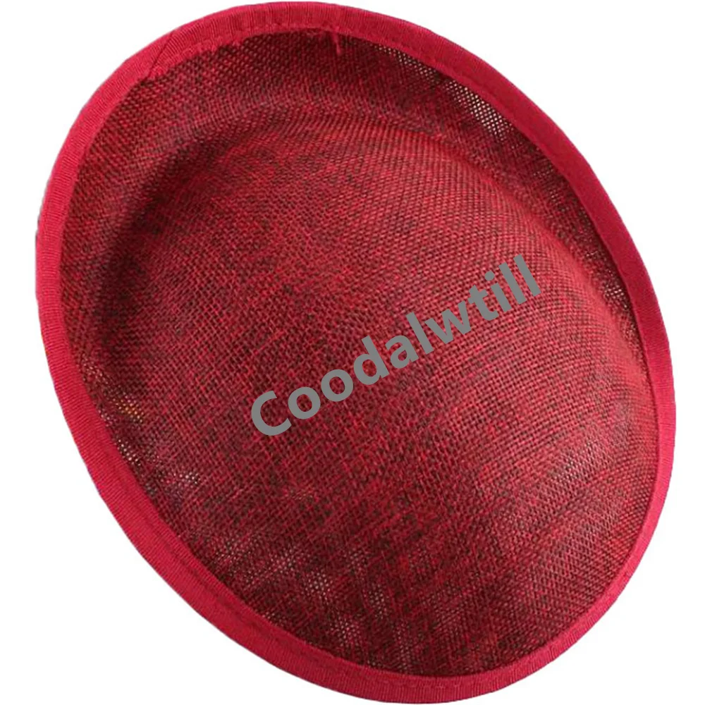 

20CM Millinery Fascinator Base Bride Wedding Church Hat DIY Hair Accessories Ladies Women Derby Hat Craft Fascinators Supplies