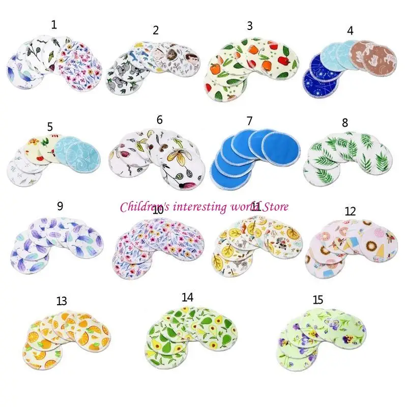 

Уход за больными подушками 6 шт./Набор для мытья грудью грудью грудью супер впитываемость для мамы для водонепроницаемой