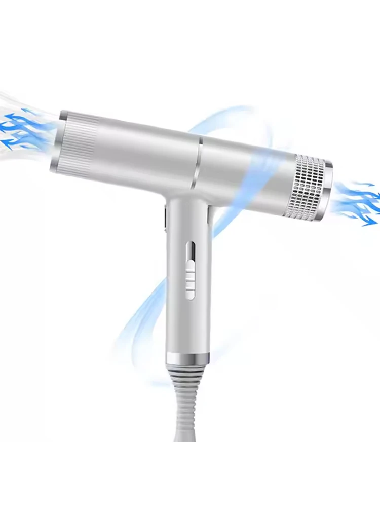 

Portable salon temperature-adjustable hair dryer, personalized household compact electric hair dryer with colorful design