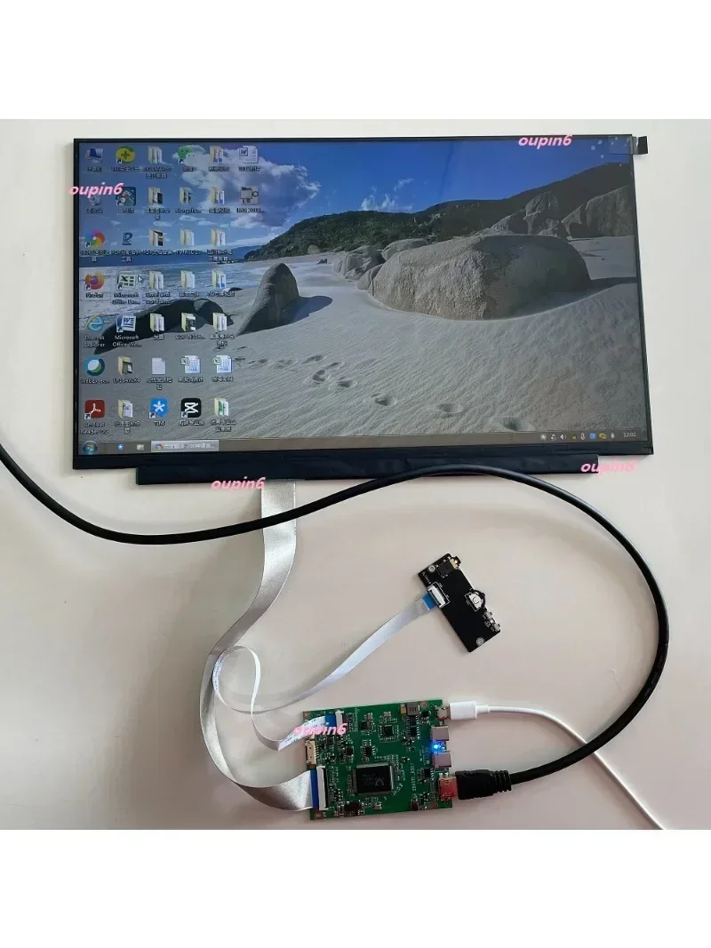 Voor LP170WQ1 NE170QDM LP170WQ2 17 "2560X1600 EDP Mini-HDMI-compatibel Micro USB TYPE-C Controller Board kit LCD Scherm DIY - afbeelding 2