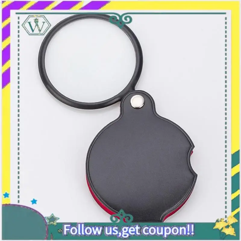 

NEW 10 PCS 50Mm Folding Magnifying Glass For Reading Books, Viewing Electronic Products And Jewelry