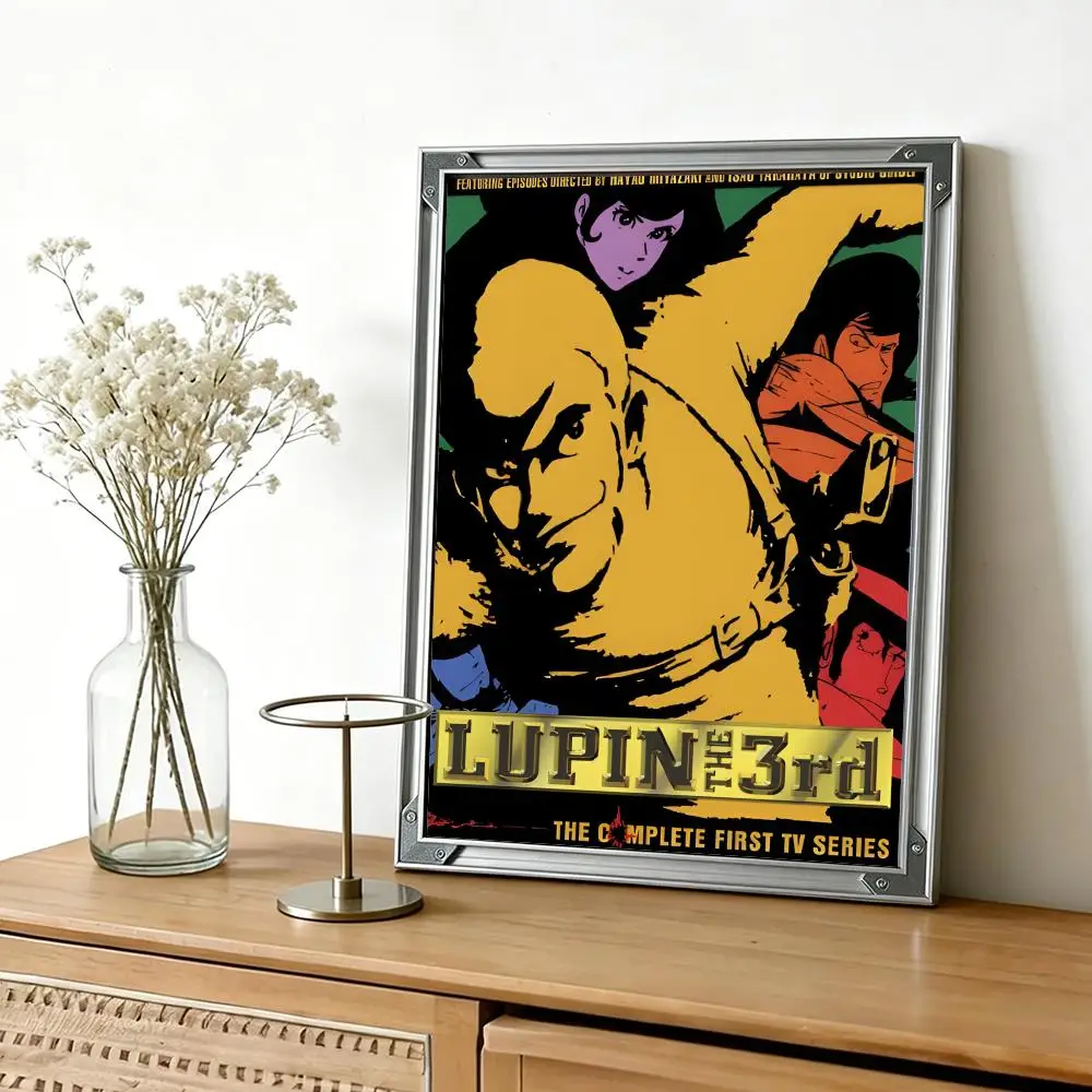 anime L-Lupin t-the T-Third Poster Artistic Stylish Wall Art for Home Office Bar Decor Living Ro hot  Reusable