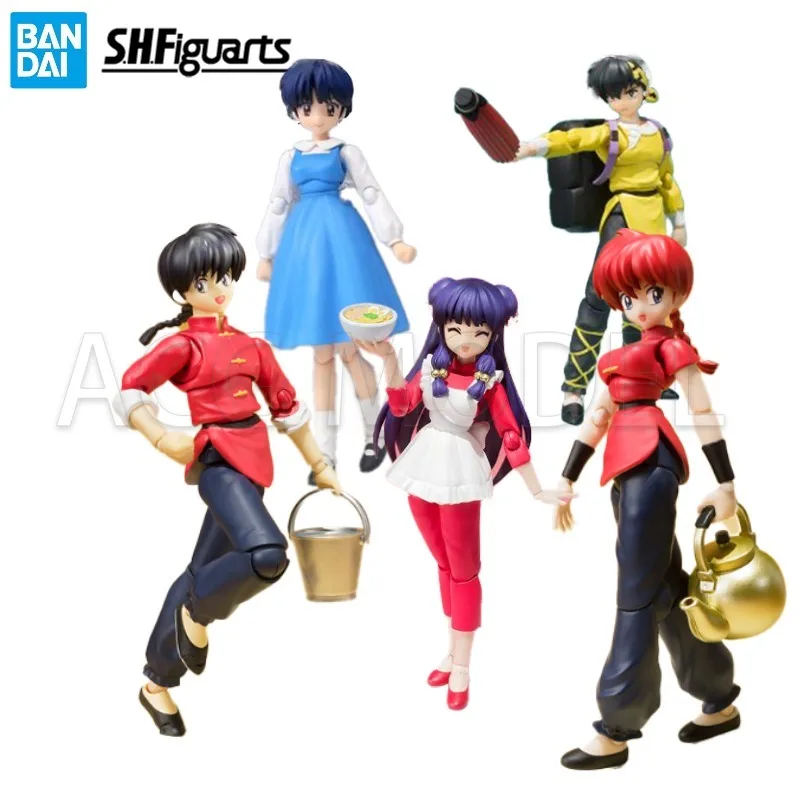 

In Stock Original Bandai S.H.Figuarts SHF Ranma Nibun-no-Ichi Action Figure Toys Collection Model Gift