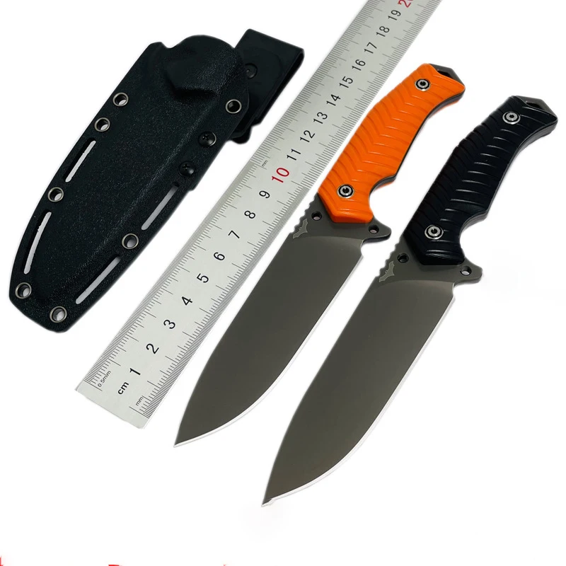 

Cross border integrated keel straight knife, outdoor high hardness sharp camping survival knife, carry survival knife with you