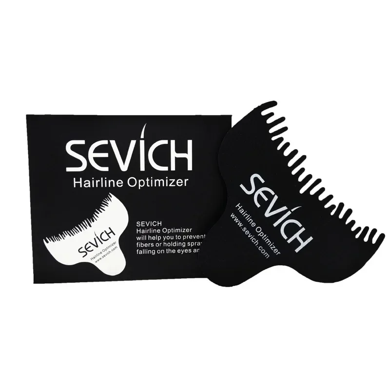 Keratin Hair Sevich Building Fiber Hairdressing Combs Hairline Optimizer 1pcs Hair Fiber Matching Beauty Powder Hair Card Baffle