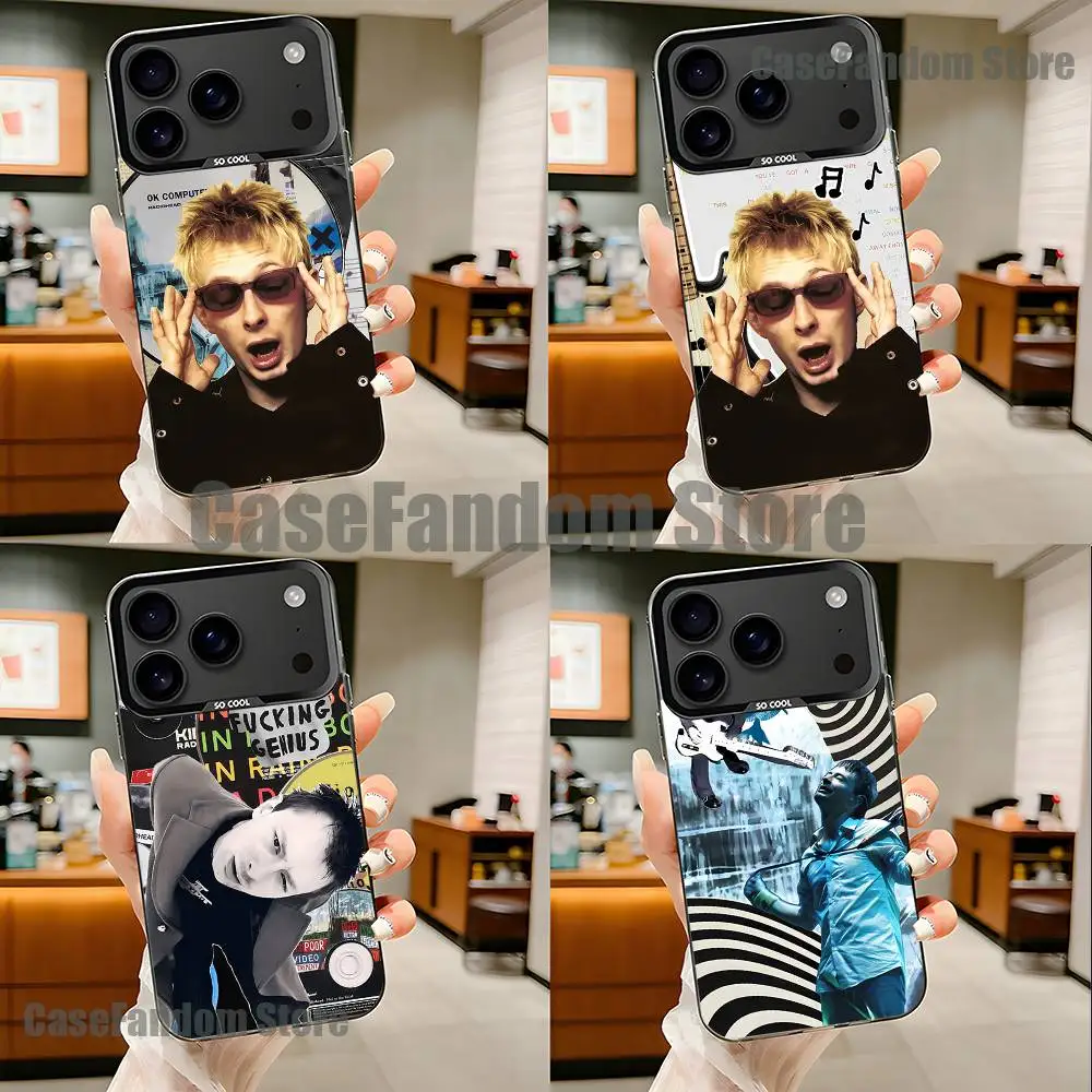 

R-Radioheads Thom Y-Yorke For Black Candy Matte Cover iPhone 17,16,15,14,13,12,11,Pro,MAX,Plus