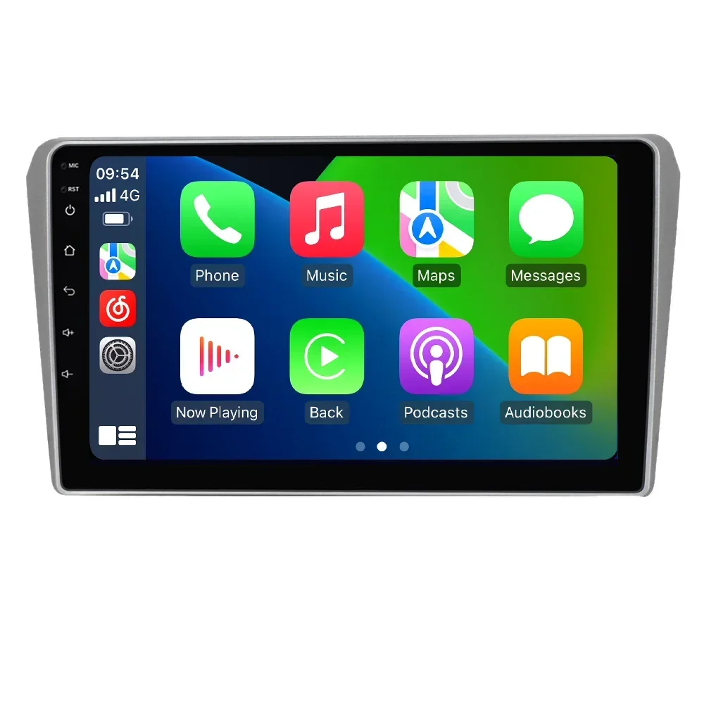 Radio samochodowe Carplay Android Auto GPS z ekranem dotykowym FM Autoradio do Toyota Avensis T25 2002 2003 2004 2005 2006 2007 2008 — 2