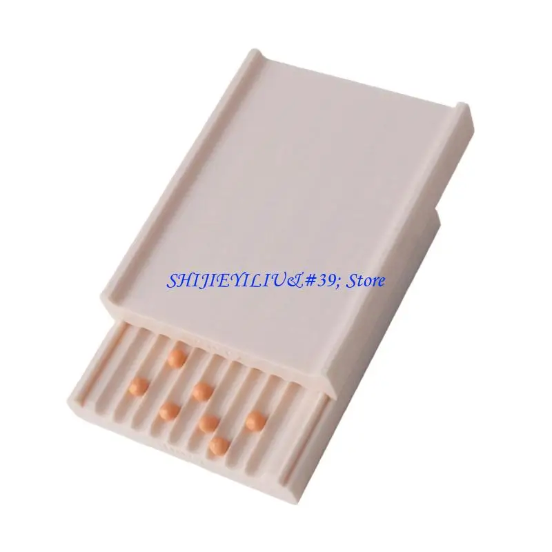 E21F Plastic Clay Bead Maker Tool for Flower Centers and Detail Shaping
