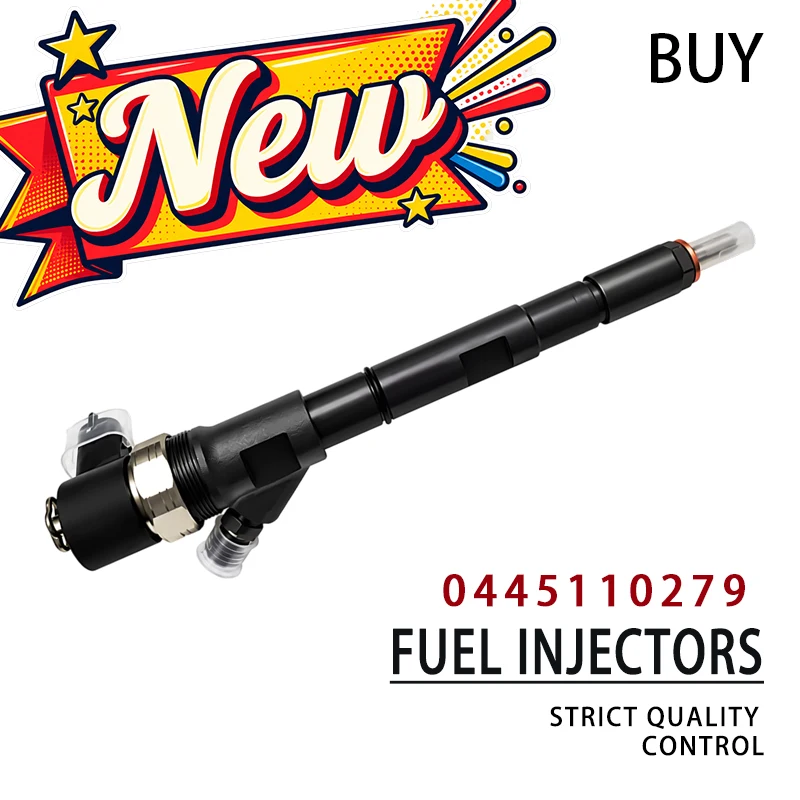 0445110279 0445110418 Fuel Injector 0445110186 Provide Automotive Diesel Engines Efficient Stable Operation XI0324
