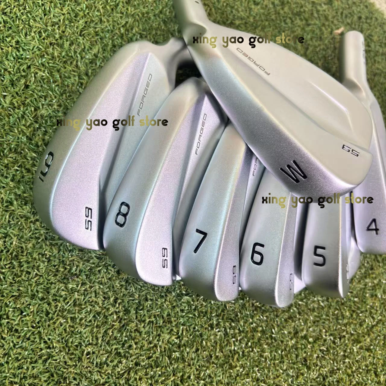 

Golf Club I59 Iron Set With Steel/Graphite Shaft With Head Covers 7pcs(4,5,6,7,8,9,W)