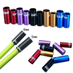 10pcs/ lot For Jagwire 4MM 5MM Bicycle Bracke Cable Shifter Cable Tube End Cap Line Wire Tube Plugs Bike Cable Cap