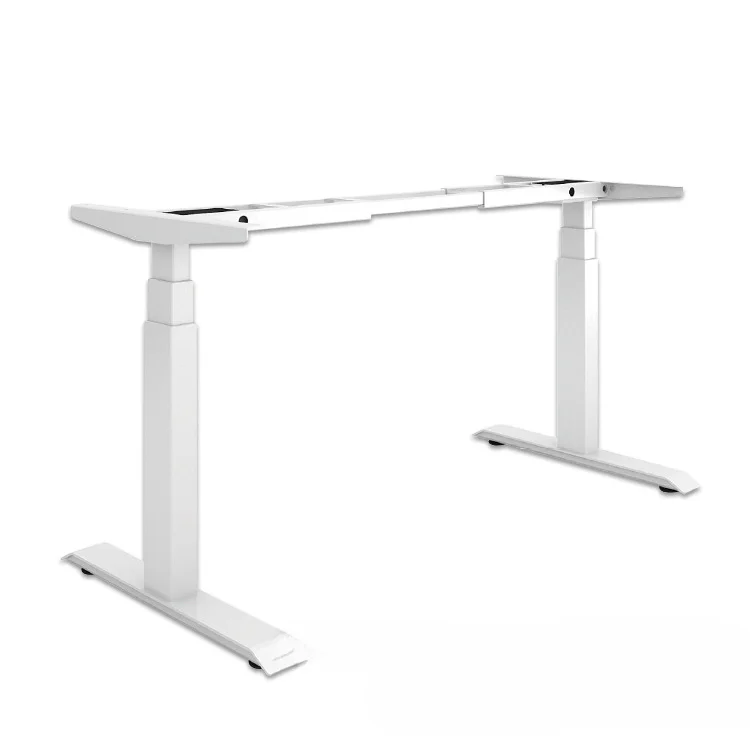 The manufacturer sells electric desk legs, finished desk tables, standing desk systems