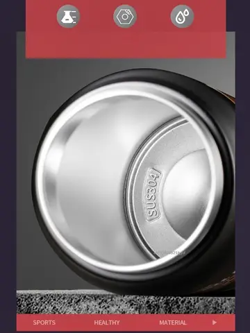 LMHBJY 350/500/750/1000ml Dubbelväggig Vattenflaska i Rostfritt Stål Termosflaska Håller Varm och Kall Isolerad Termos Sport 6 best sales vattenflaska i rostfritt stål 1000ml - №4