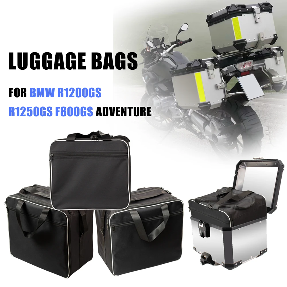 

Motorcycle Bag Saddle Inner Bags For BMW R1200GS F800GS Adv R1250GS F800GS Waterproof Motorcycle Luggage Bags Storage Bag