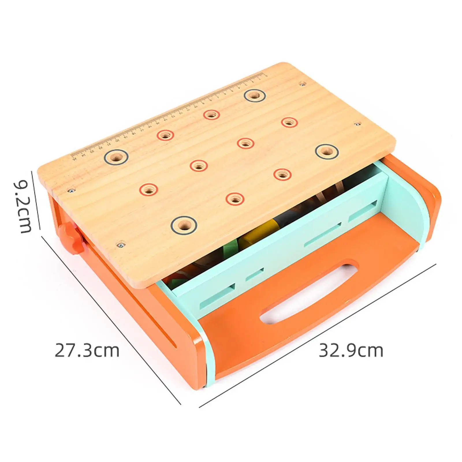 Montessori Conjunto De Montagem De Brinquedo De Madeira, Coordenação De Olho De Mão, Brinquedos Educativos, Multiuso, Ferramenta De Construção, Idades 3-6, Casa