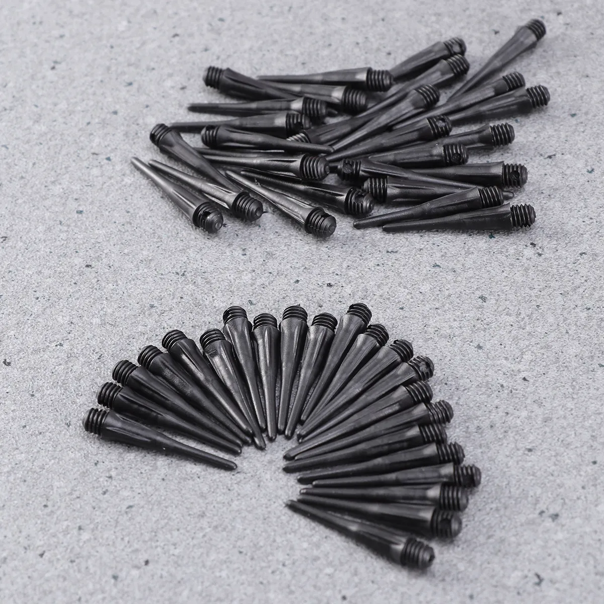 

50Pcs Dart Needle Tips High Strength PVC Replaceable Points Tight Fit Locking Hole Easy Install Tip Accessories