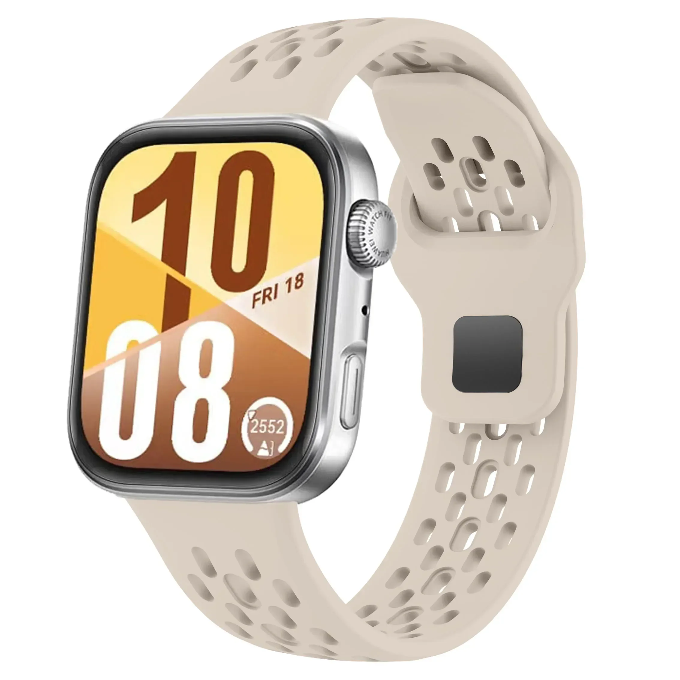 سوار من السيليكون لساعة Huawei Watch Fit 4 3 سوار معصم رياضي قابل للتنفس لساعة Huawei Watch Fit 4 Pro Strap Correa Accessories