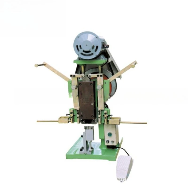 Nylon top stop machine flat wire three-claw zipper machine