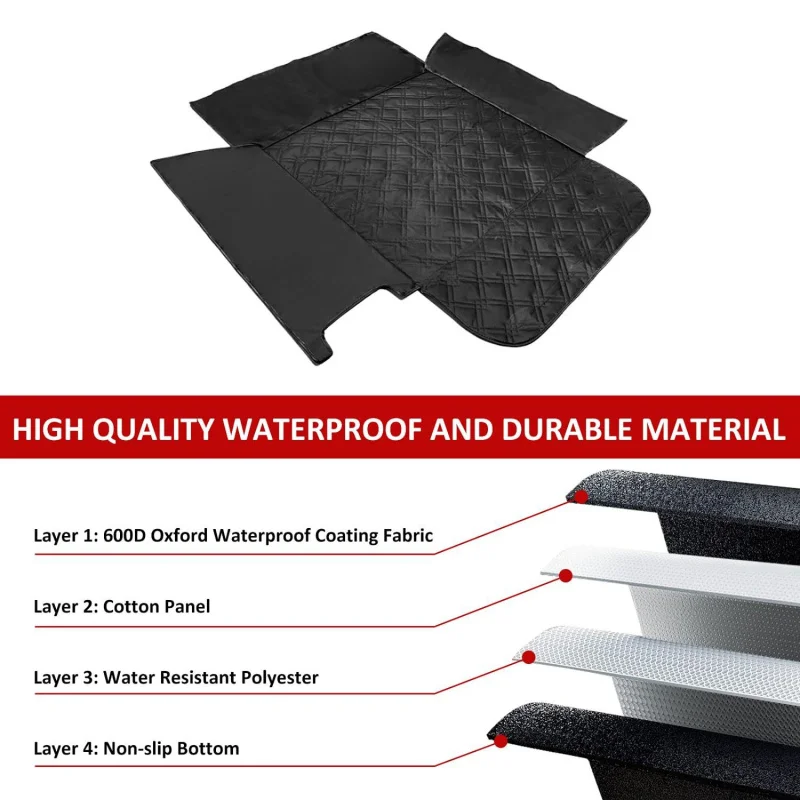 

Five-in-One Pet Cargo Liner Cargo Side Wall Protective Pad Bronco 4-Door 2021-2023