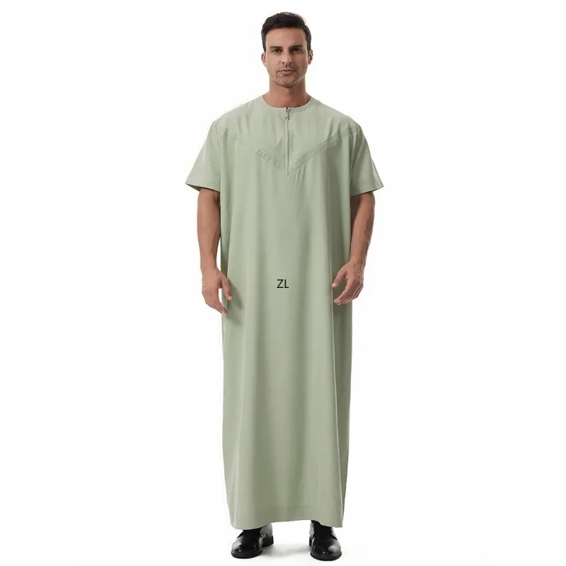 

Ramadan Jubba Thobe Abaya for Prayer Clothes Men Muslim Dress Clothing Kebaya Turkey Arabic Islam Djellaba Robe Musulmane Hombre
