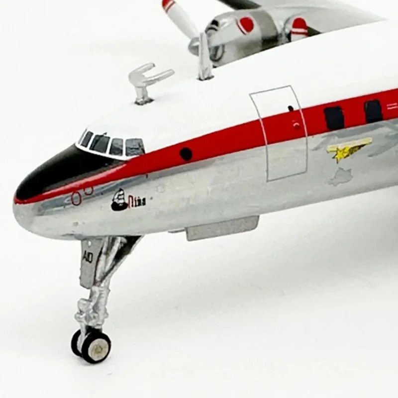 Diecast 1:200 Scale Iberia Lockheed L-1049G Alloy Finished Simulation Model Toy Static Decoration Souvenir Gifts For Adult Boy