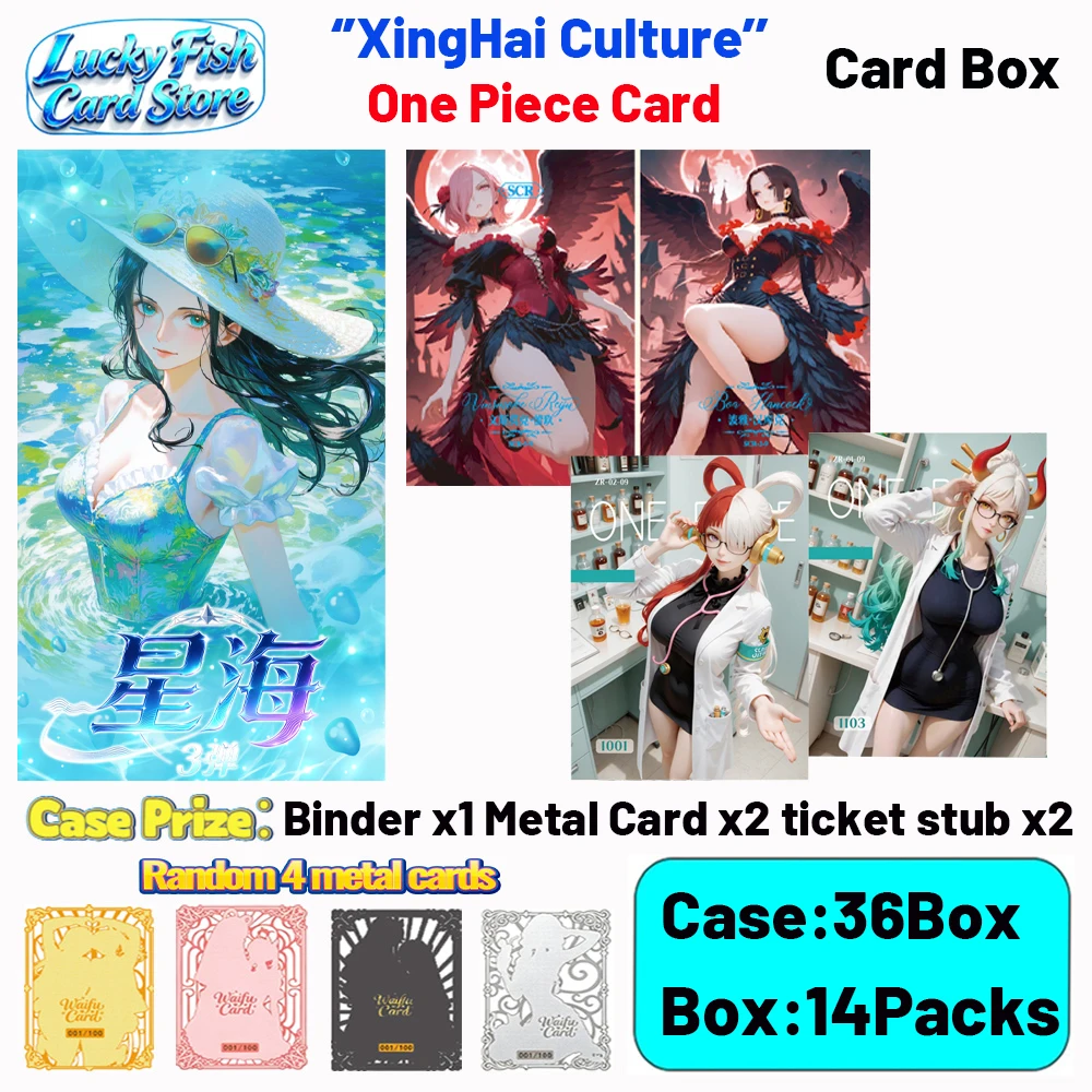 Wholesale 2026 New XingHai Creative Studio One Piece Cards Anime Collectibles Character Fan Gifts