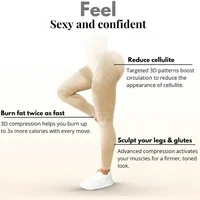 Women's Cellulite 3D Leggings, High Waisted Butt Lifting Tummy Training Control, Anti Cellulite Legging for Gym Workout Yoga 6
