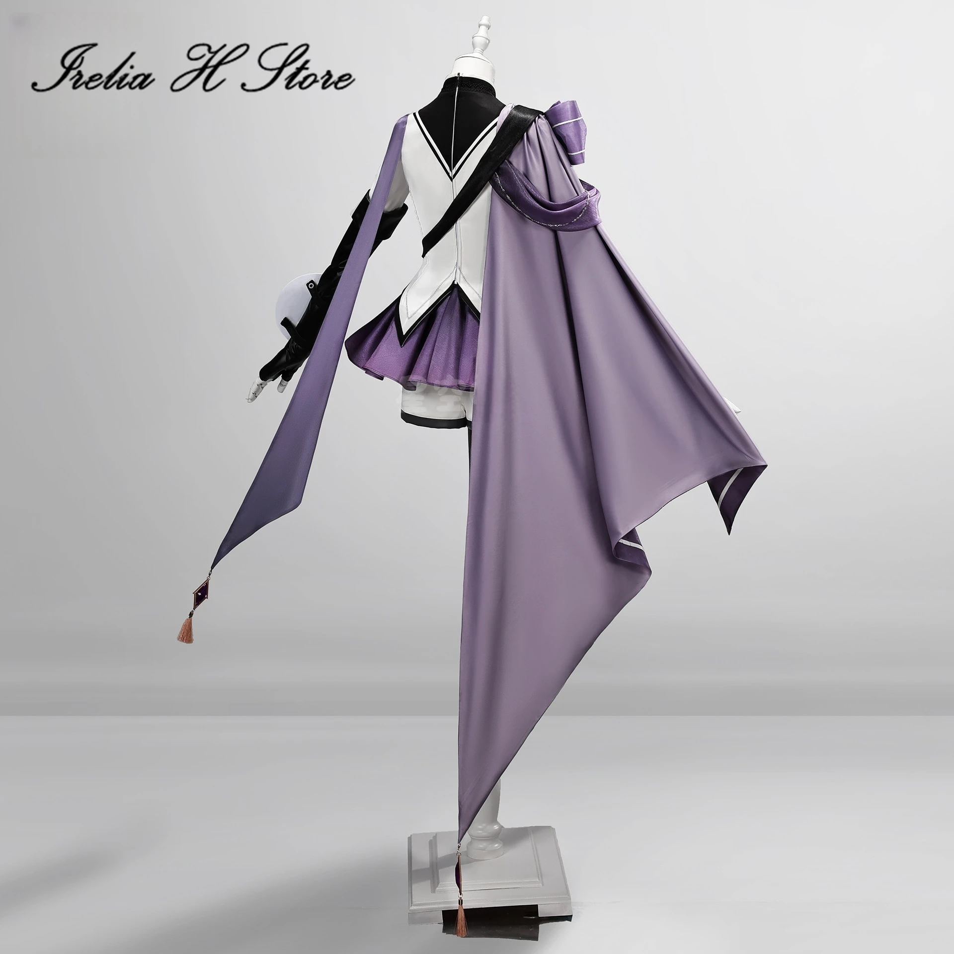 

Irelia H Store Puella Magi Madoka Magica Homura Akemi Cosplay Costume Anime Homura Akemi knight dress Halloween Costumes for wom