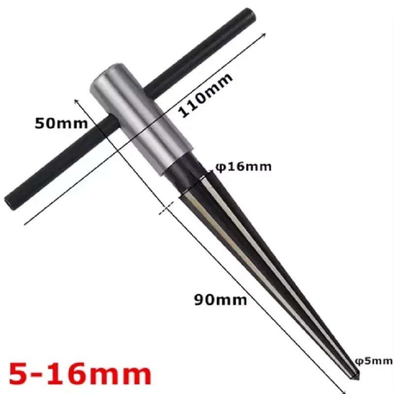 Round Shank 5-16mm Cone Reamer 3-13mm Woodworking Board Chamfer Opening and Expanding Hole Woodworking Tools