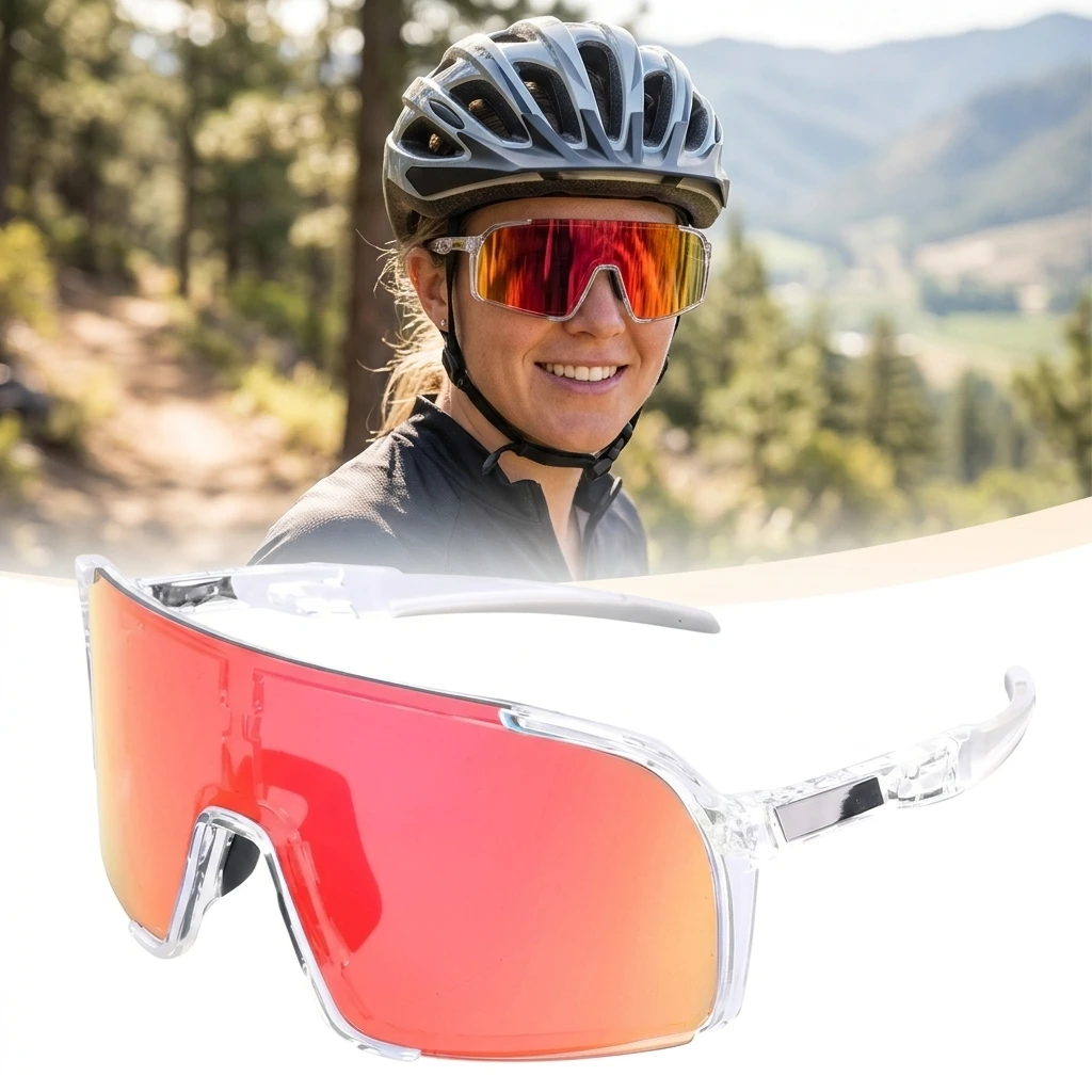 

Набор велосипедных очков: солнцезащитные очки для велоспорта, очки для активного отдыха, защита от УФ-излучения UV400, ветрозащитные велосипедные очки, очки для горного и шоссейного велоспорта