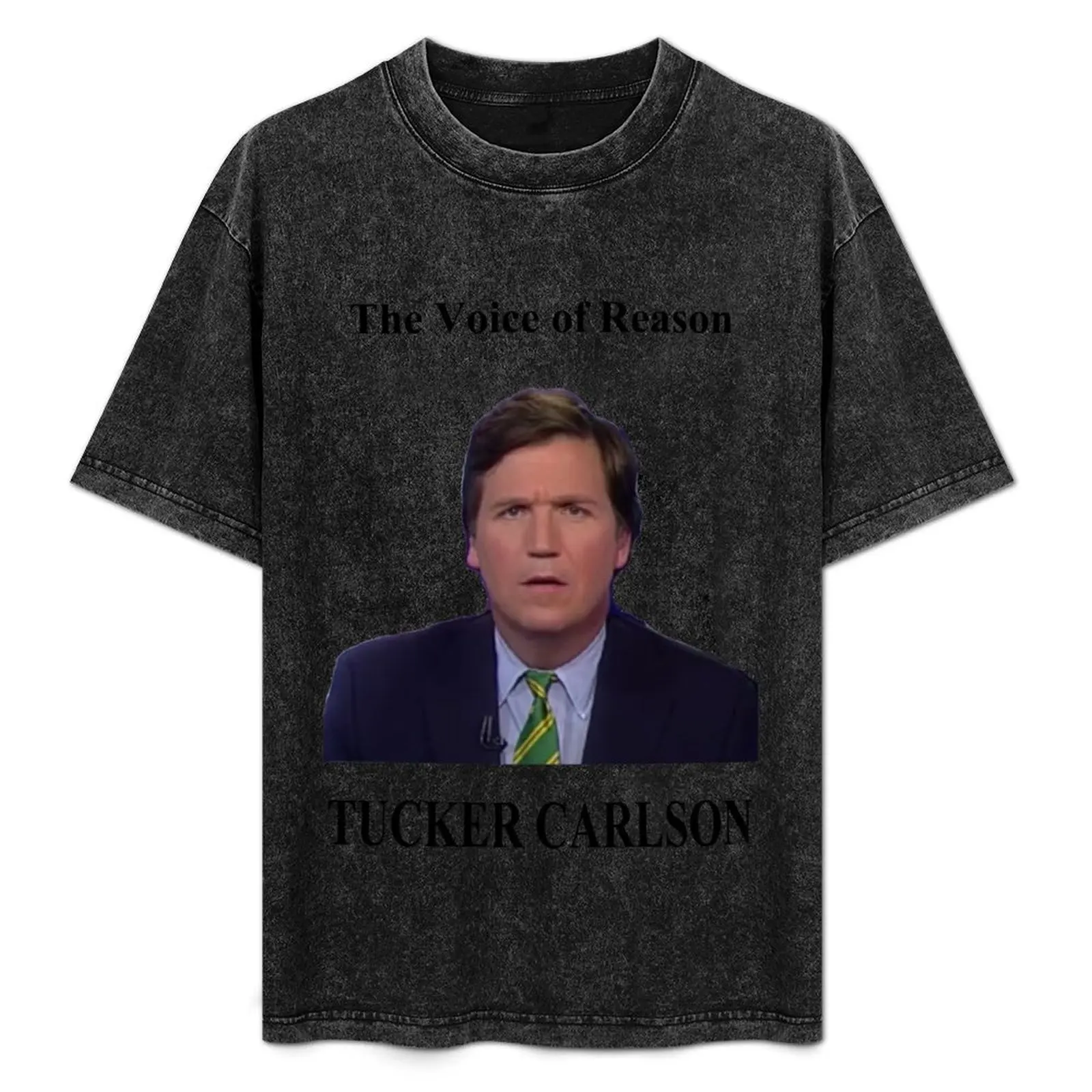 

Tucker Carlson #1 T-Shirt Soft Basic Cotton Short Sleeve Tee