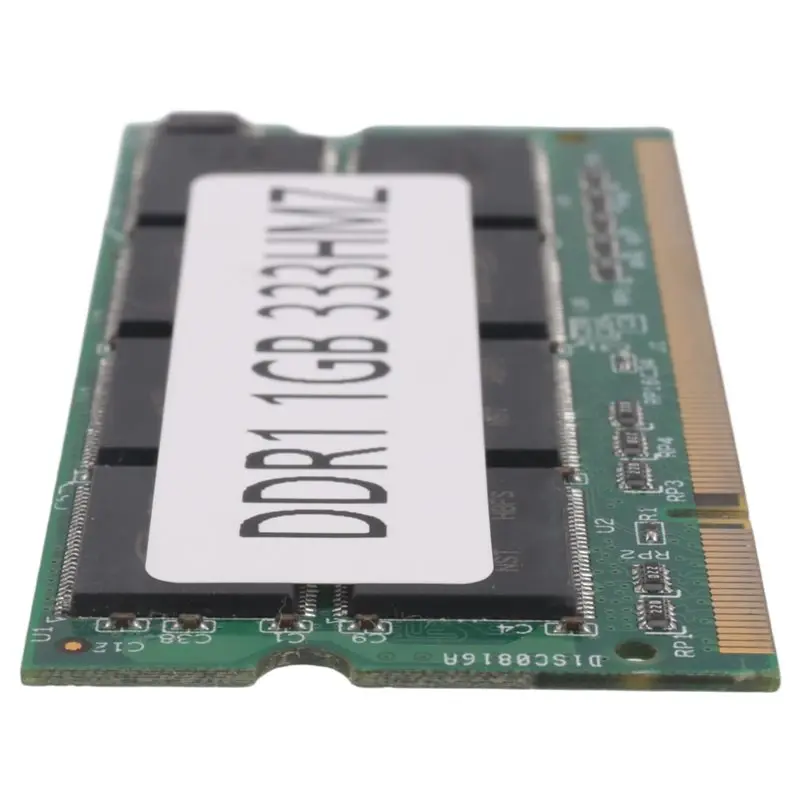 Memória ram SO-DIMM 200PIN DDR333 PC 1GB DDR1 para notebook 2700 333Mhz para notebook Sodimm Memoria