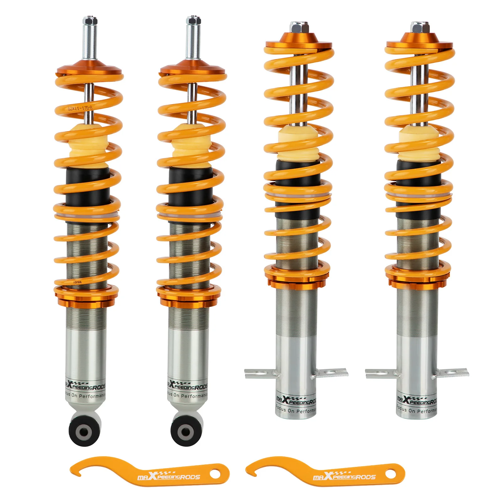 Street Coilover Suspension Kit For VW Golf Mk1 Lowering Shock Coilover 1975-1984 Adjustable Height Coilovers Shock