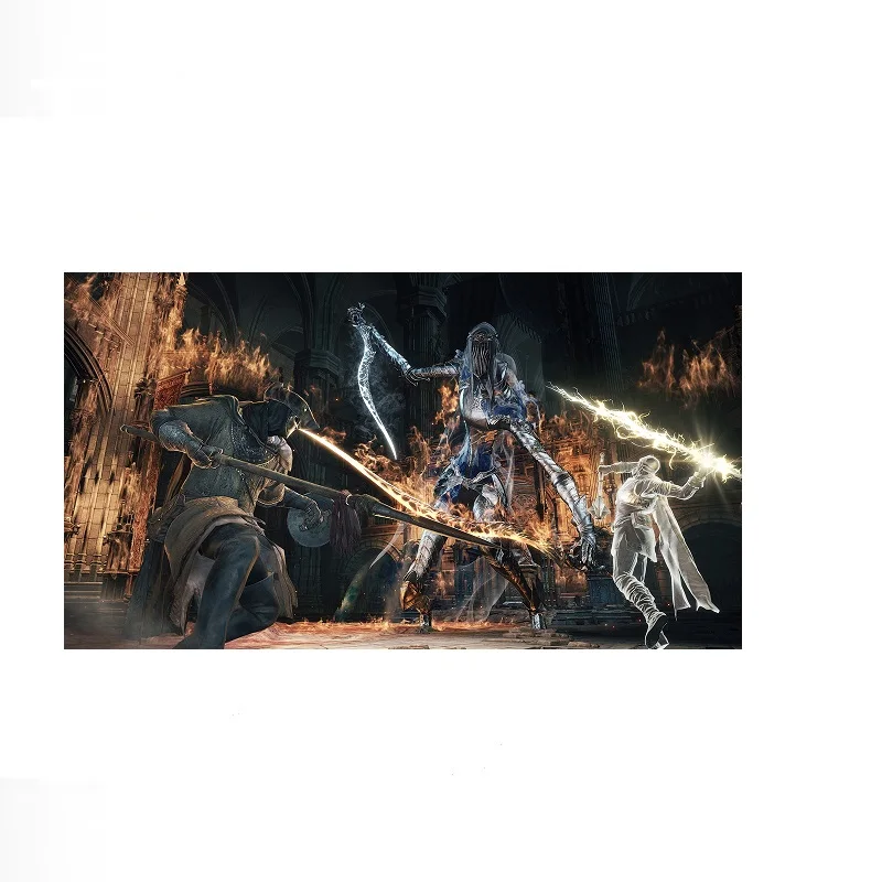 Dark Souls 3, Print Art Canvas Poster, For Living Room Decor, Home Wall Picture
