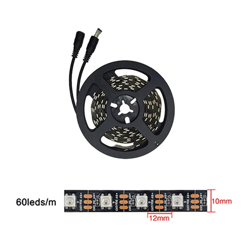 5V USB LED Light Strip For Under Cabinet Lighting Under Bed Light TV Backlight Bedroom Home DIY Lighting EU Plug