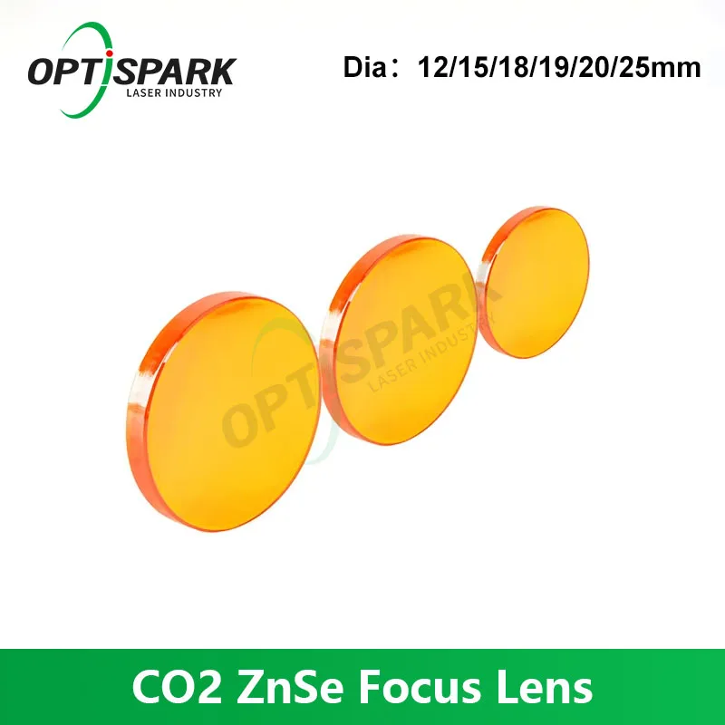 China CO2 ZnSe Fokuslinse Durchmesser 12mm 18mm 19,05mm 20mm FL 38,1 50,8 63,5 76,2 101,6mm für CO2-Laser-Gravur- und Schneidemaschinen – Detail 4