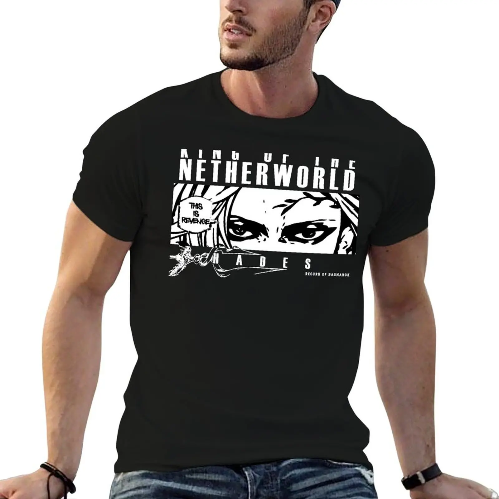 

Shuumatsu no Valkirye Hades Record of Ragnarok T-Shirt men t shirt cotton 100% t shirt for man T-Shirt
