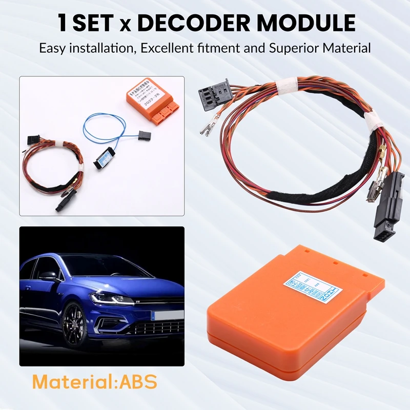 For VW Golf Mk8 ID3 ID4 ID6 Octavia A8 Automatic Stop Start Engine System Off Device Control Sensor Decoder Module