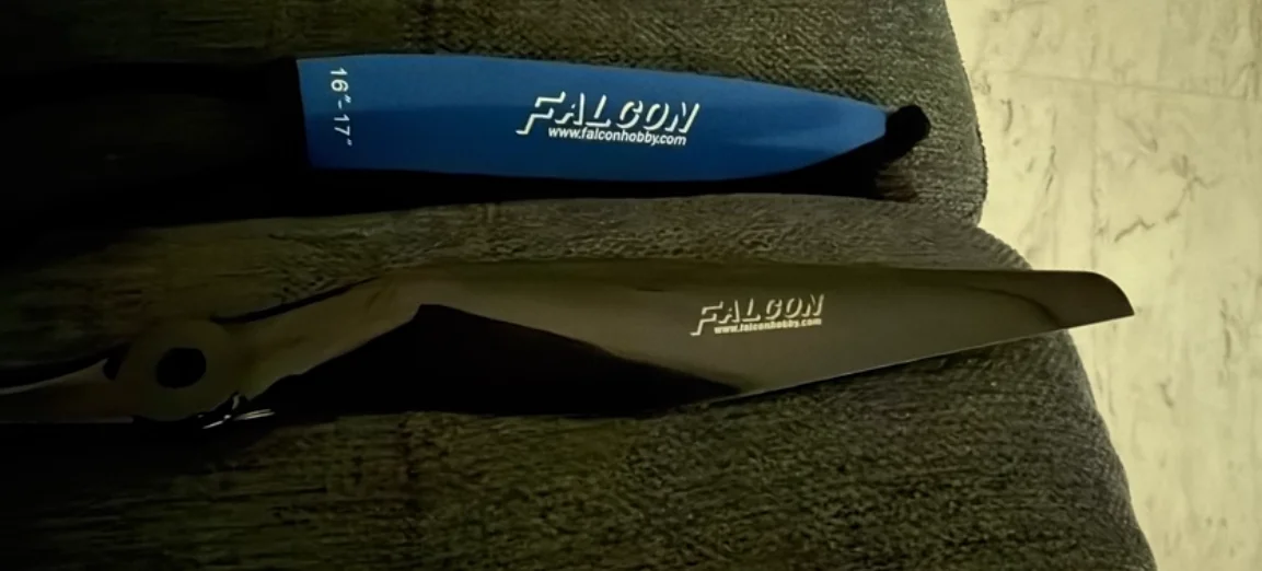 FALCON Silver Label Electric Carbon Blade 10inch Pitch10-32 Inches Diameter E-Type