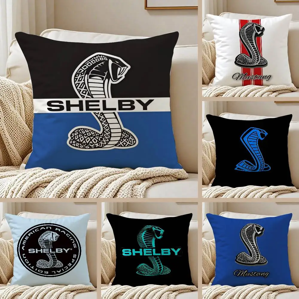 S-SHELBY-Y Kissenbezug für Sofa und Wohnzimmer, dekorative Kissenbezüge, staub- und milbenfest, unsichtbarer Reißverschluss