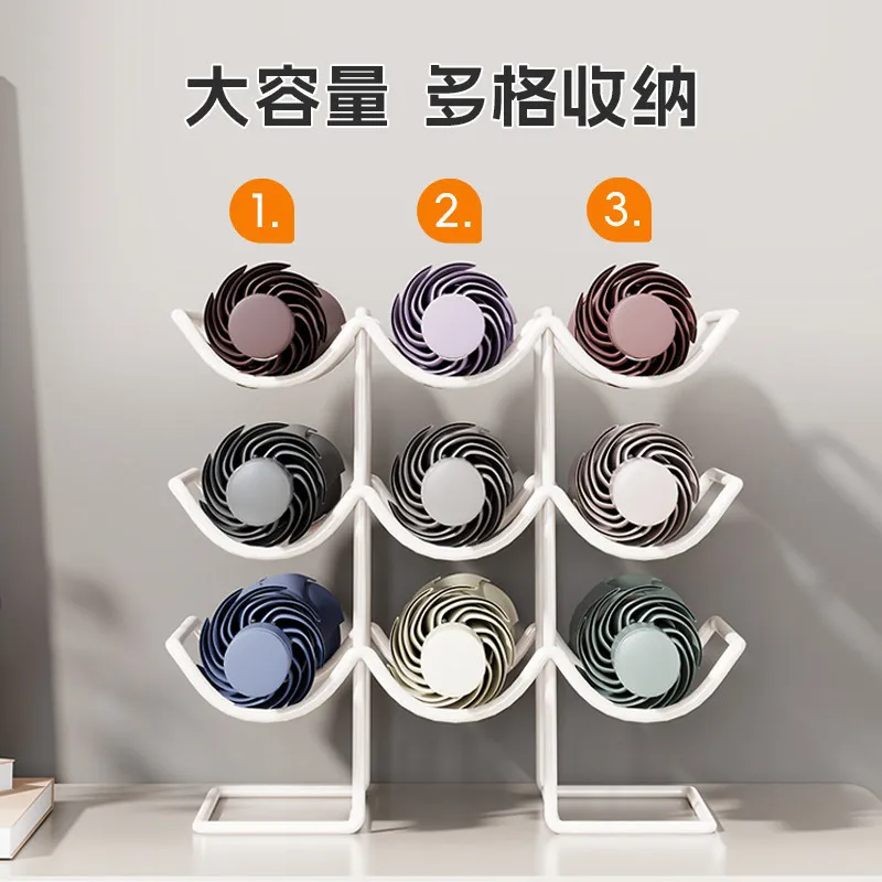 YFY curling iron storage rack, desktop straight plate clip placement rack, household tools, layered rack, splint finishing
