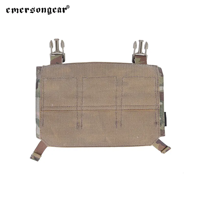 Imagem -06 - Emersongear Bolsa de Revista Polegada Fivela Placa Transportadora Modular Painel Frontal Pistola Clipe Rápido Triplo Platebag para Colete Apc Náilon