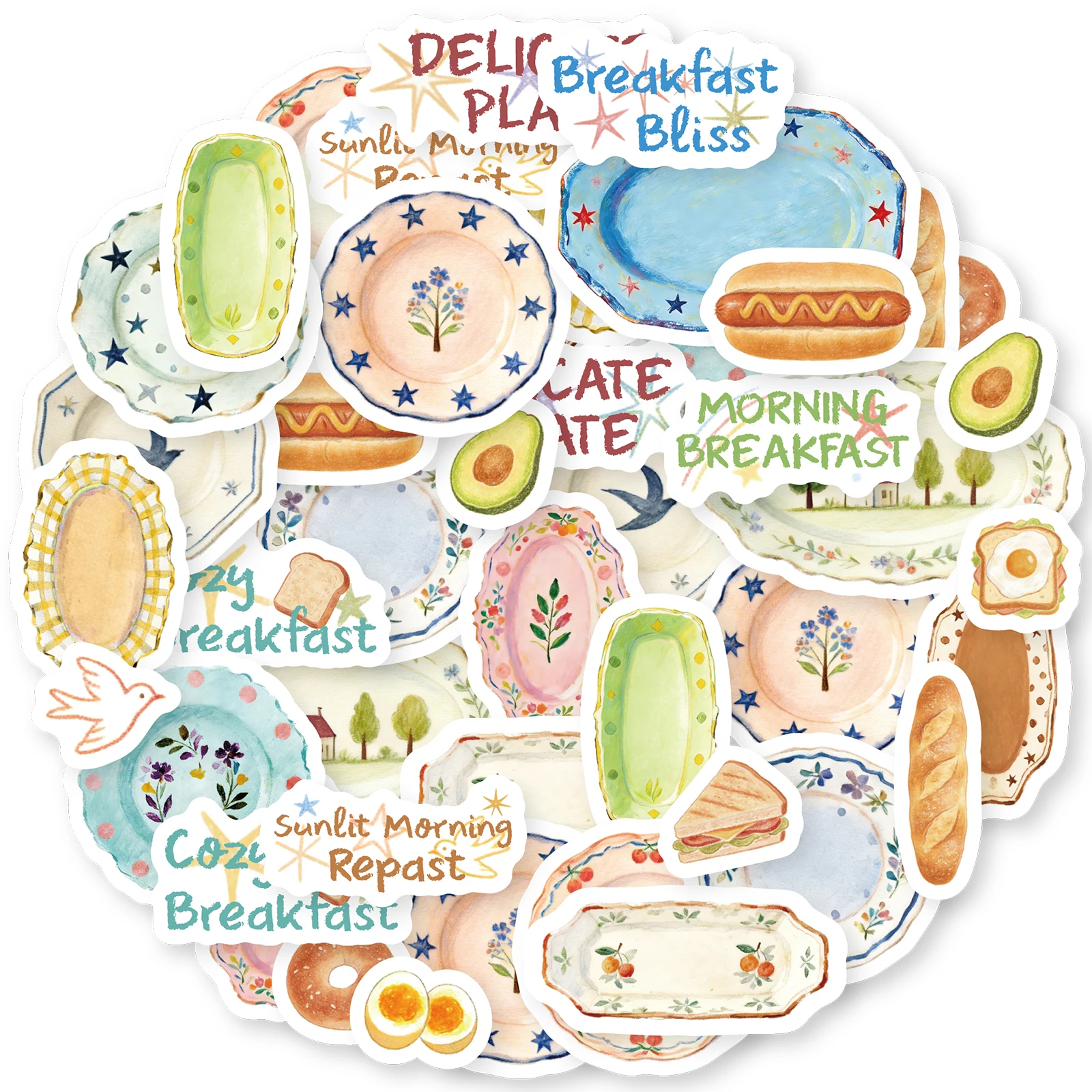 Etori Life Light Porcelain Flower Vase Plant Washi Tape 50Mm×2M Fresh Watercolor Floral Theme Decorative Tape for Handmade Scrapbooking, DIY Creative Decoration, Laptop, Guitar, Suitcase, Pencil Case, Bicycle, Office Decorative Accessories, Student Gift Paper Bags, Baking Sealing, Accounting Supplies, Art Aesthetics, School Supplies, Gifts for Friends